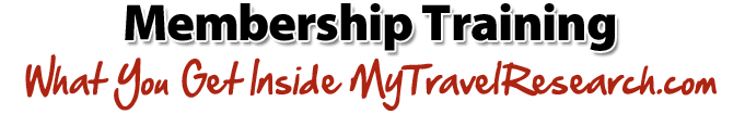 MyTravelResearch Membership Training