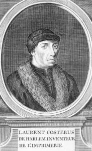 Technology change Laurens Janszoon Coster (1370-1440) Inventor of the printing press